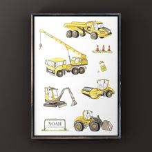 Load image into Gallery viewer, Art Print - Working Machines