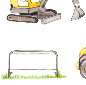 Art Print - Working Machines