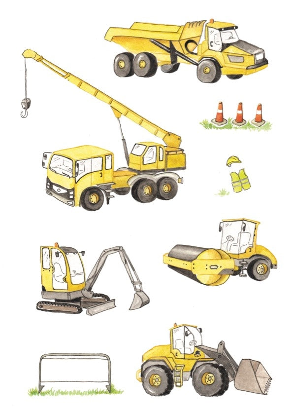 Art Print - Working Machines