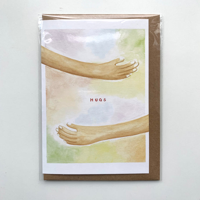 Greeting Card - Hugs