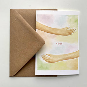 Greeting Card - Hugs