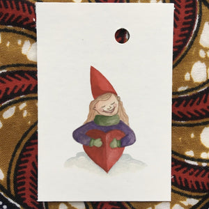 Annanasi Christmas Gift Tags - Mixed Outdoor Gnomes