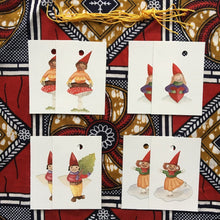 Load image into Gallery viewer, Annanasi Christmas Gift Tags - Mixed Outdoor Gnomes