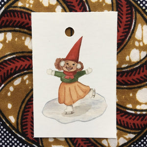 Annanasi Christmas Gift Tags - Mixed Outdoor Gnomes