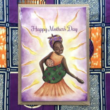 Load image into Gallery viewer, Annanasi Greeting Card - Happy Mothers Day - Motherhood