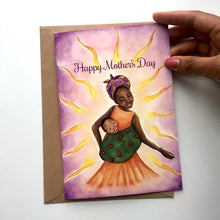 Load image into Gallery viewer, Annanasi Greeting Card - Happy Mothers Day - Motherhood