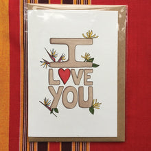 Load image into Gallery viewer, Annanasi Greeting Card - Valentines Day - I Love You